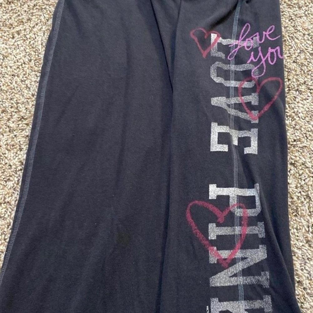 Love PINK Victoria's Secret Black Skirt